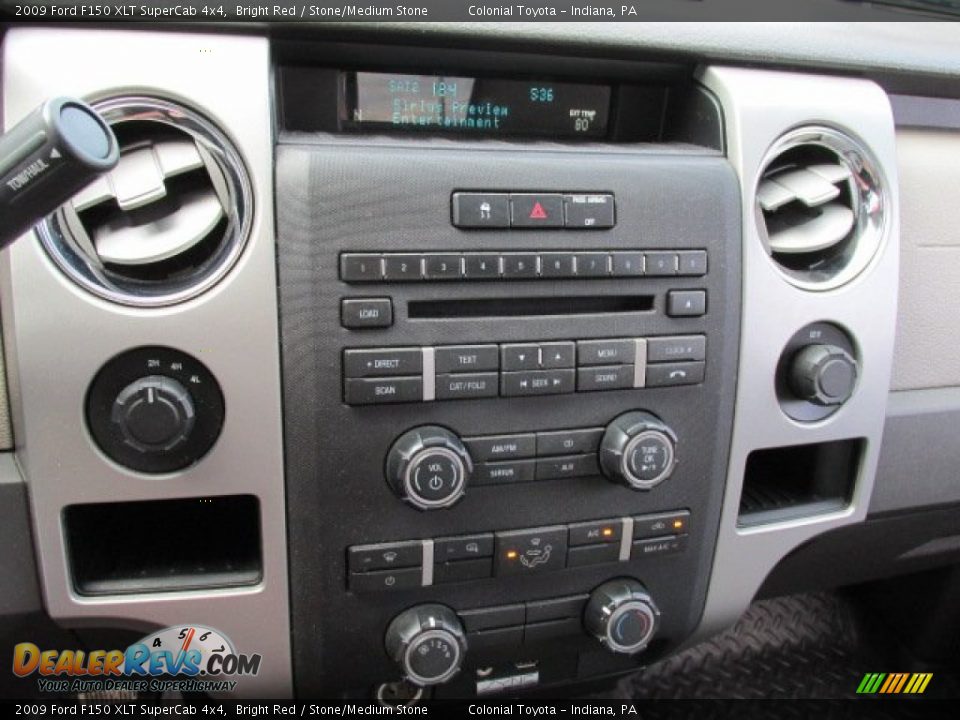 2009 Ford F150 XLT SuperCab 4x4 Bright Red / Stone/Medium Stone Photo #17