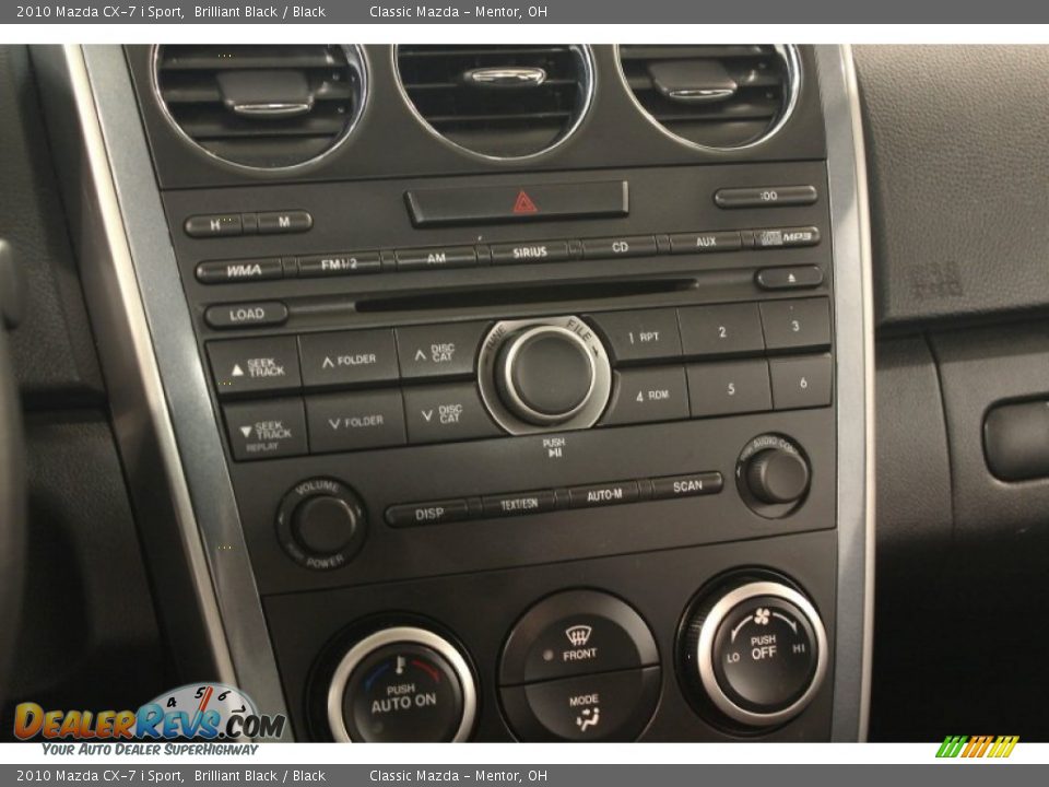 Controls of 2010 Mazda CX-7 i Sport Photo #10