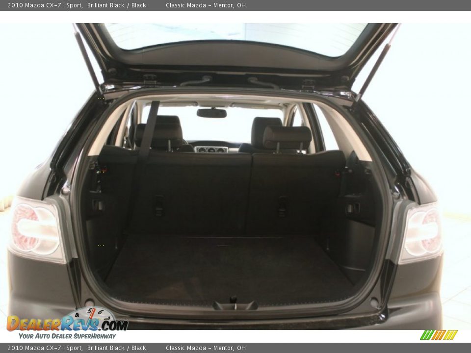 2010 Mazda CX-7 i Sport Brilliant Black / Black Photo #16