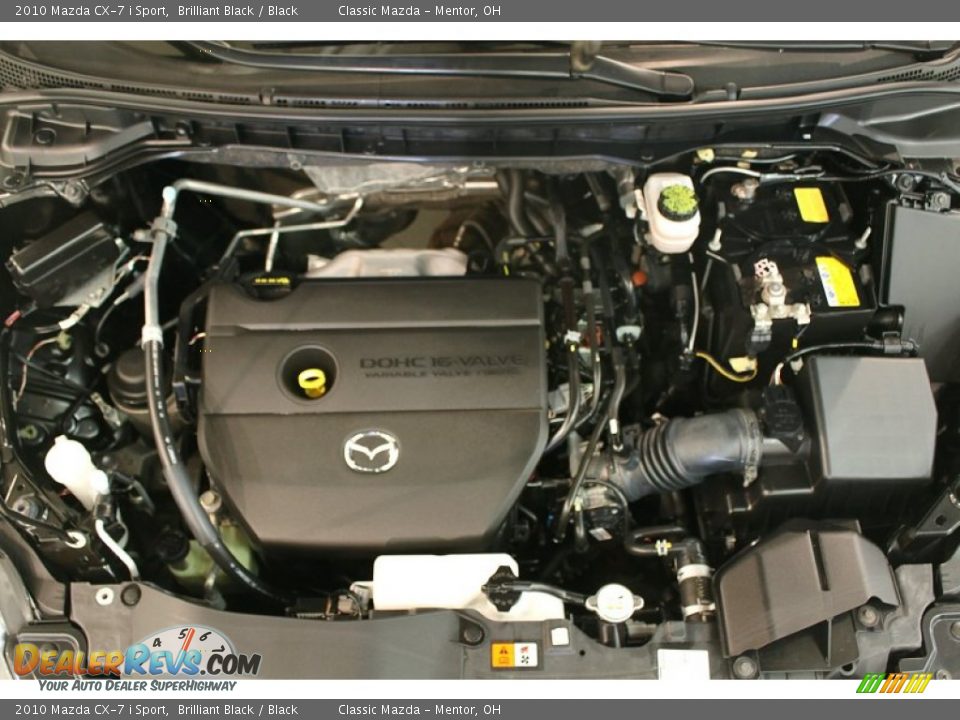 2010 Mazda CX-7 i Sport 2.5 Liter DOHC 16-Valve VVT 4 Cylinder Engine Photo #17