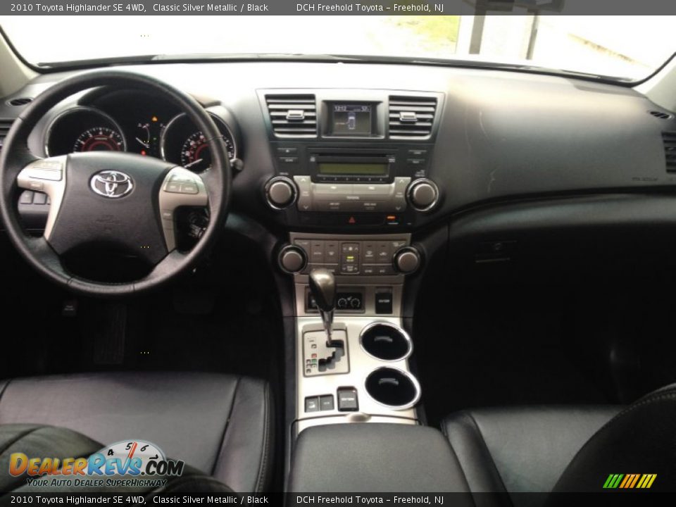 2010 Toyota Highlander SE 4WD Classic Silver Metallic / Black Photo #13