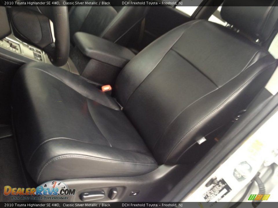 2010 Toyota Highlander SE 4WD Classic Silver Metallic / Black Photo #16