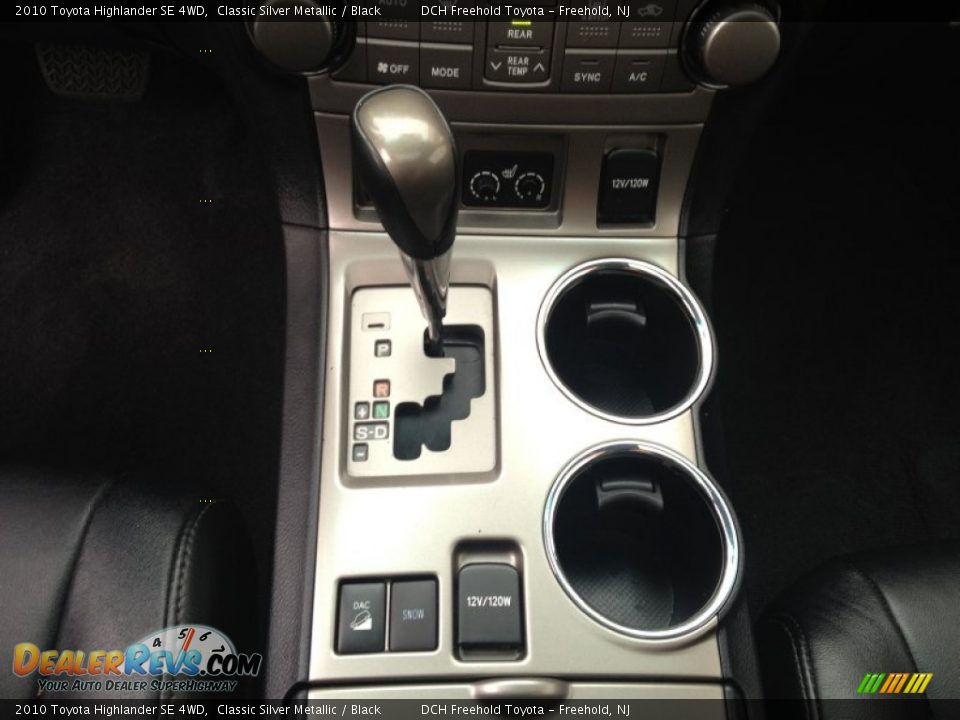 2010 Toyota Highlander SE 4WD Classic Silver Metallic / Black Photo #18