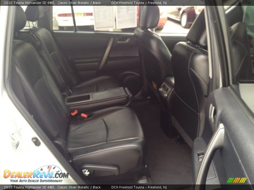 2010 Toyota Highlander SE 4WD Classic Silver Metallic / Black Photo #25