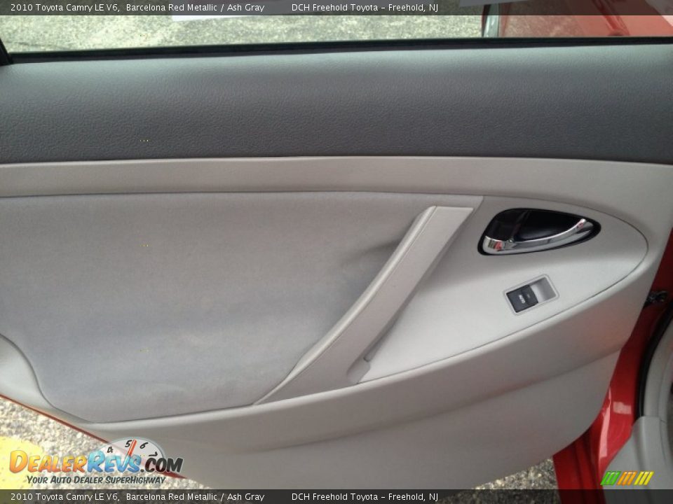 2010 Toyota Camry LE V6 Barcelona Red Metallic / Ash Gray Photo #9