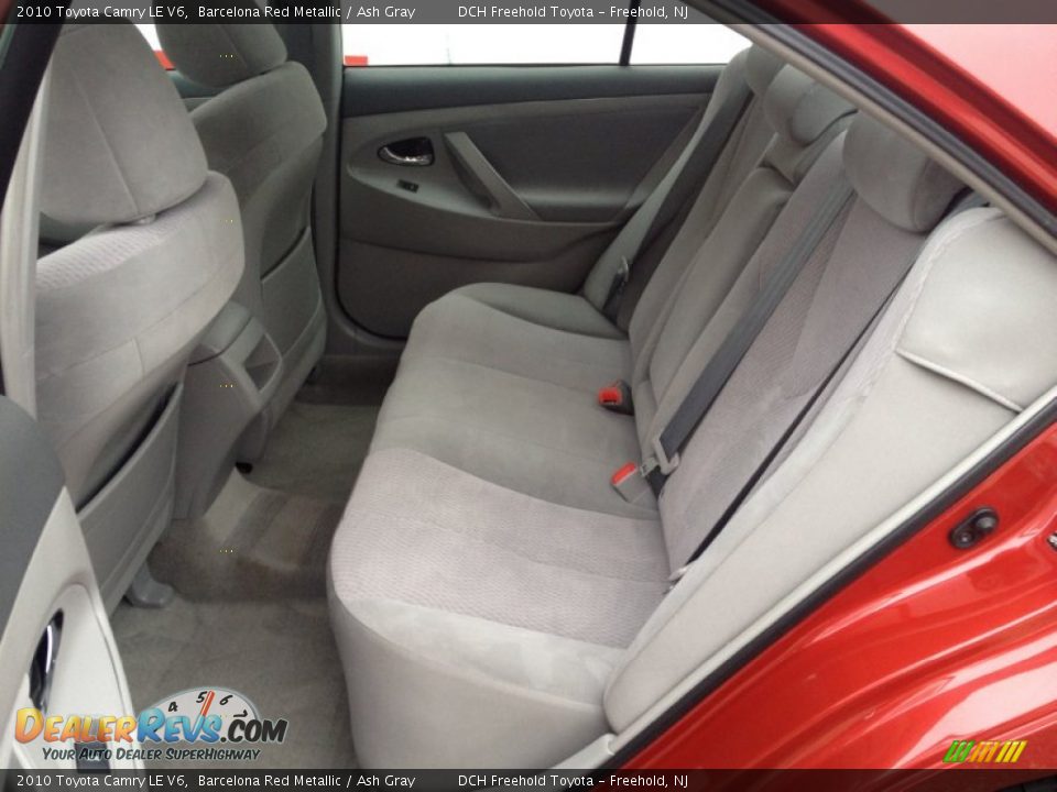 2010 Toyota Camry LE V6 Barcelona Red Metallic / Ash Gray Photo #10