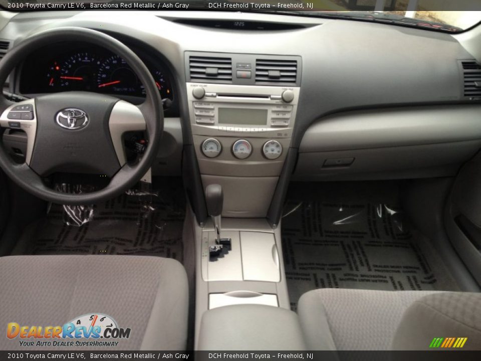2010 Toyota Camry LE V6 Barcelona Red Metallic / Ash Gray Photo #12