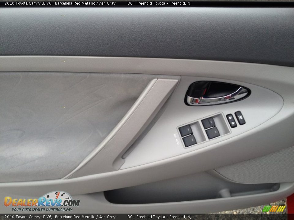 2010 Toyota Camry LE V6 Barcelona Red Metallic / Ash Gray Photo #14