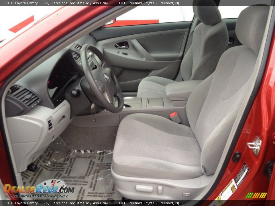 2010 Toyota Camry LE V6 Barcelona Red Metallic / Ash Gray Photo #15