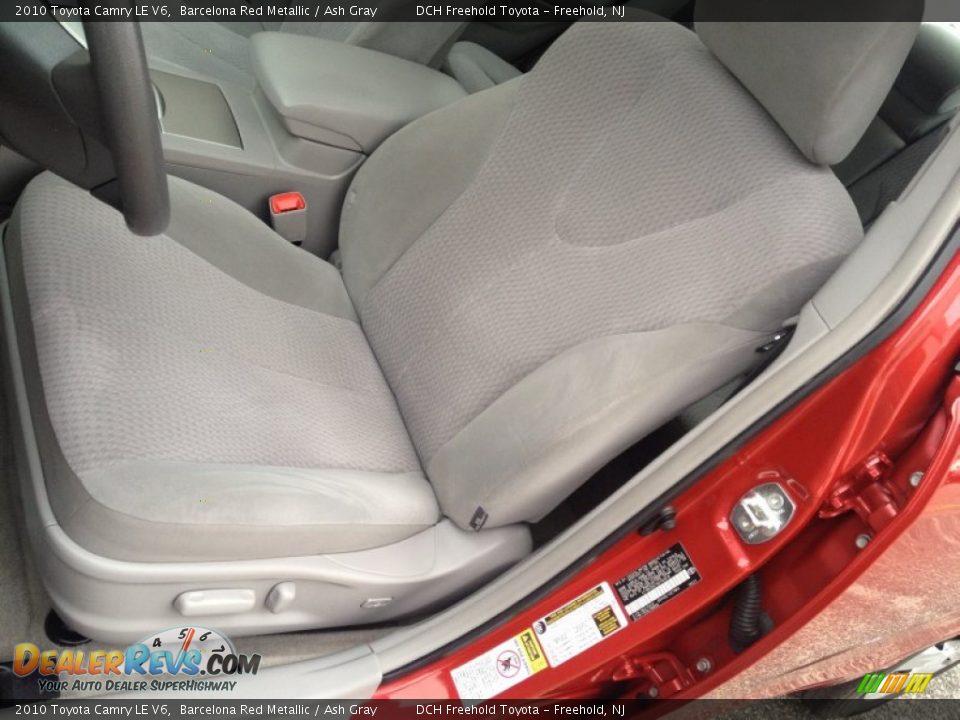 2010 Toyota Camry LE V6 Barcelona Red Metallic / Ash Gray Photo #16