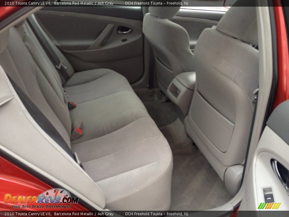 2010 Toyota Camry LE V6 Barcelona Red Metallic / Ash Gray Photo #23