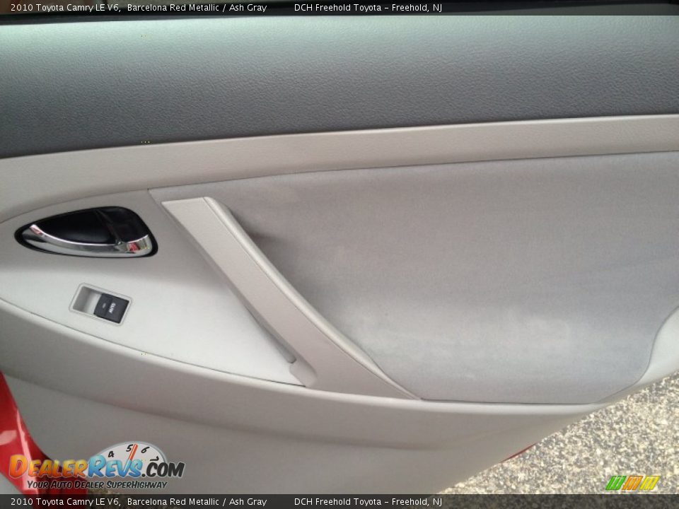 2010 Toyota Camry LE V6 Barcelona Red Metallic / Ash Gray Photo #24
