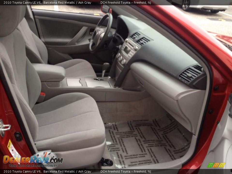 2010 Toyota Camry LE V6 Barcelona Red Metallic / Ash Gray Photo #26