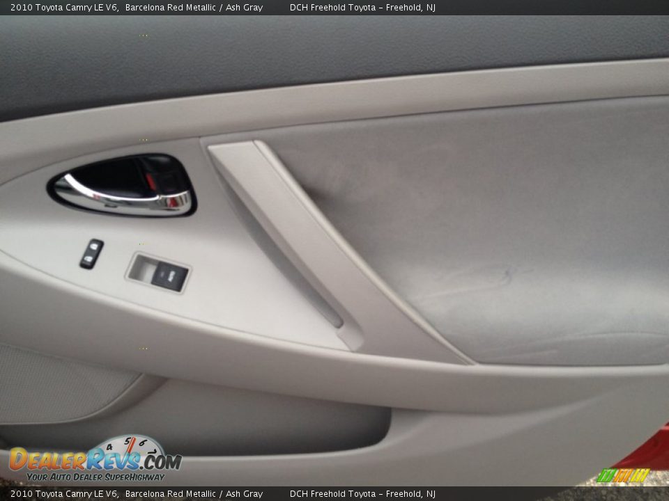 2010 Toyota Camry LE V6 Barcelona Red Metallic / Ash Gray Photo #27