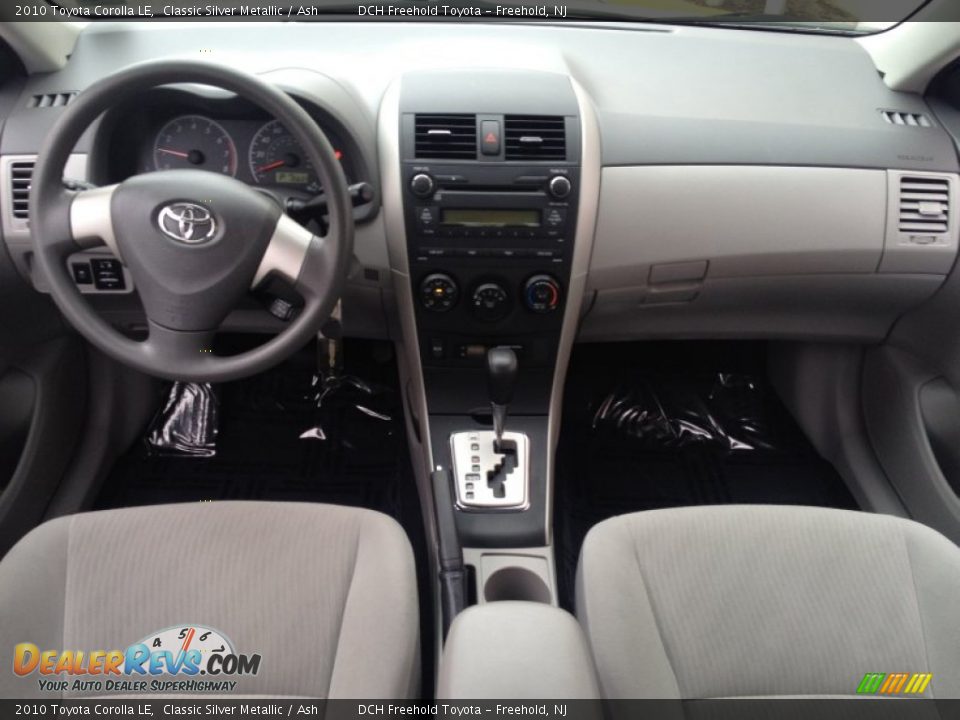 2010 Toyota Corolla LE Classic Silver Metallic / Ash Photo #11