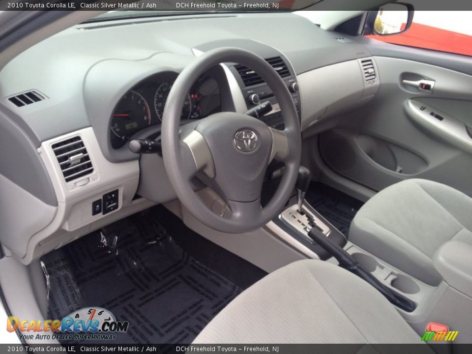 2010 Toyota Corolla LE Classic Silver Metallic / Ash Photo #13