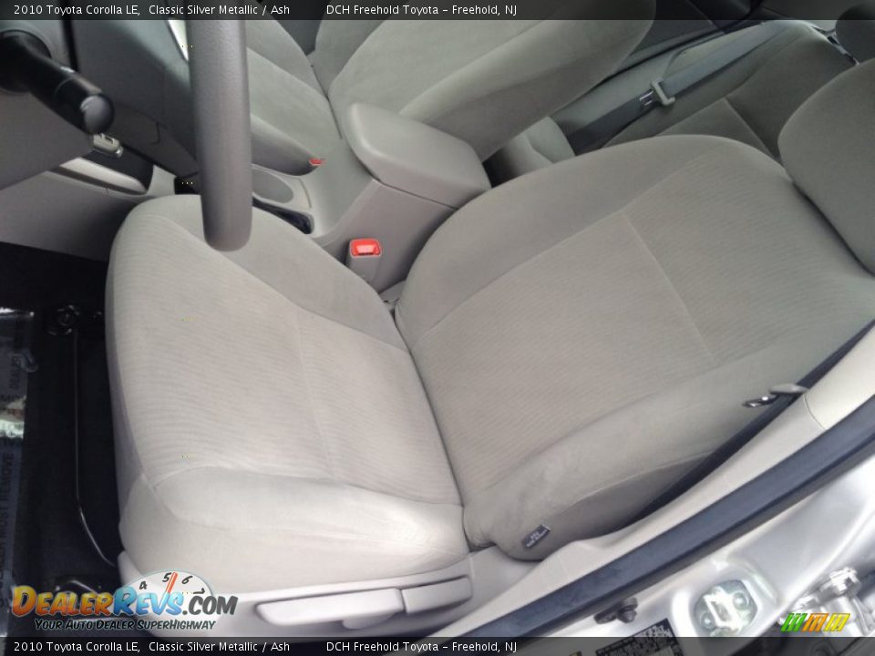 2010 Toyota Corolla LE Classic Silver Metallic / Ash Photo #15