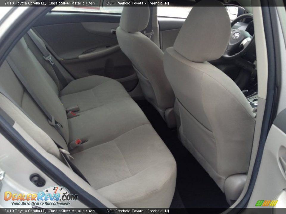 2010 Toyota Corolla LE Classic Silver Metallic / Ash Photo #22