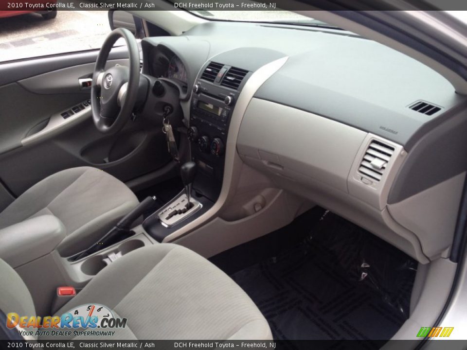 2010 Toyota Corolla LE Classic Silver Metallic / Ash Photo #24