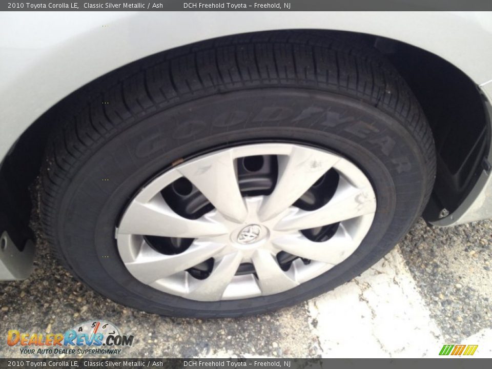 2010 Toyota Corolla LE Classic Silver Metallic / Ash Photo #27