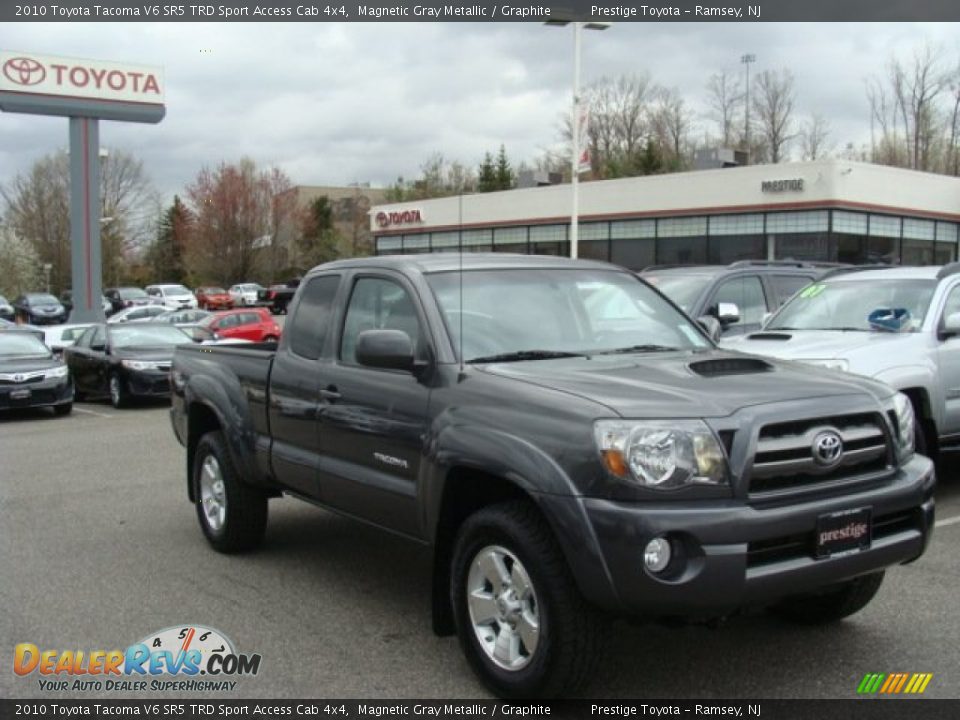 2010 Toyota Tacoma V6 SR5 TRD Sport Access Cab 4x4 Magnetic Gray Metallic / Graphite Photo #1