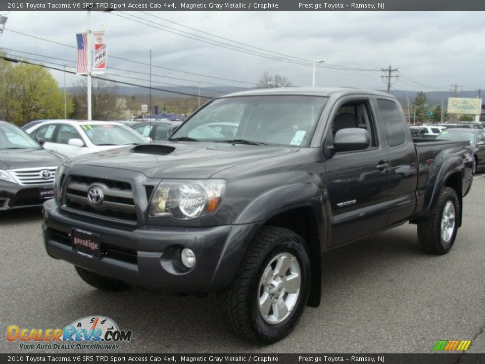 2010 Toyota Tacoma V6 SR5 TRD Sport Access Cab 4x4 Magnetic Gray Metallic / Graphite Photo #3