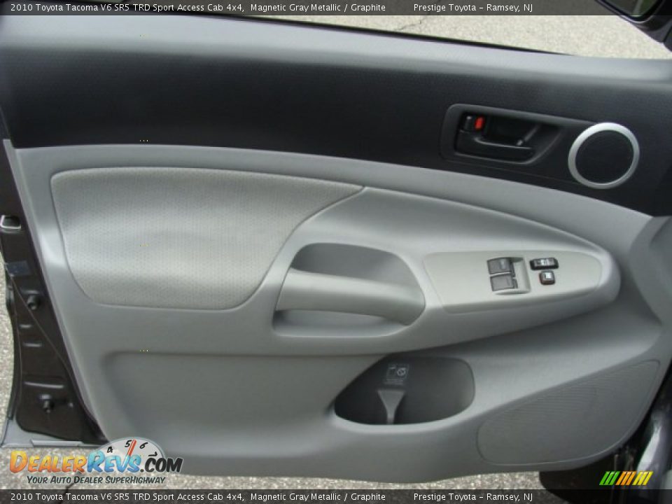 2010 Toyota Tacoma V6 SR5 TRD Sport Access Cab 4x4 Magnetic Gray Metallic / Graphite Photo #6