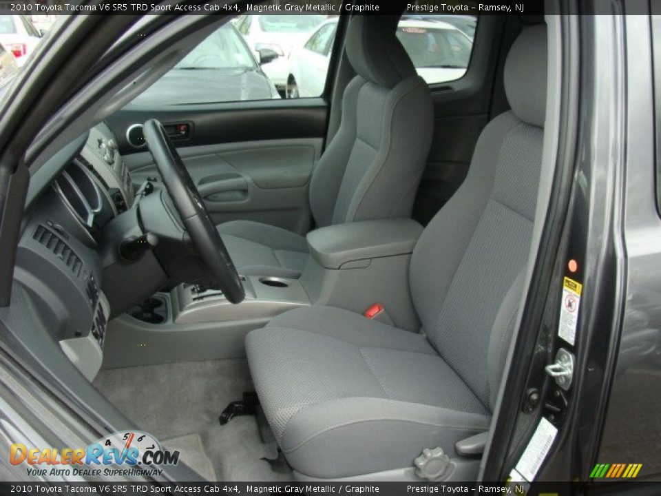 2010 Toyota Tacoma V6 SR5 TRD Sport Access Cab 4x4 Magnetic Gray Metallic / Graphite Photo #8