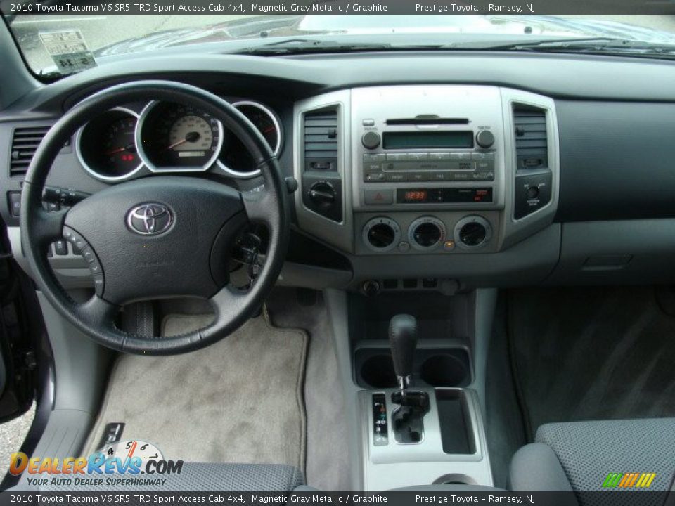 2010 Toyota Tacoma V6 SR5 TRD Sport Access Cab 4x4 Magnetic Gray Metallic / Graphite Photo #9
