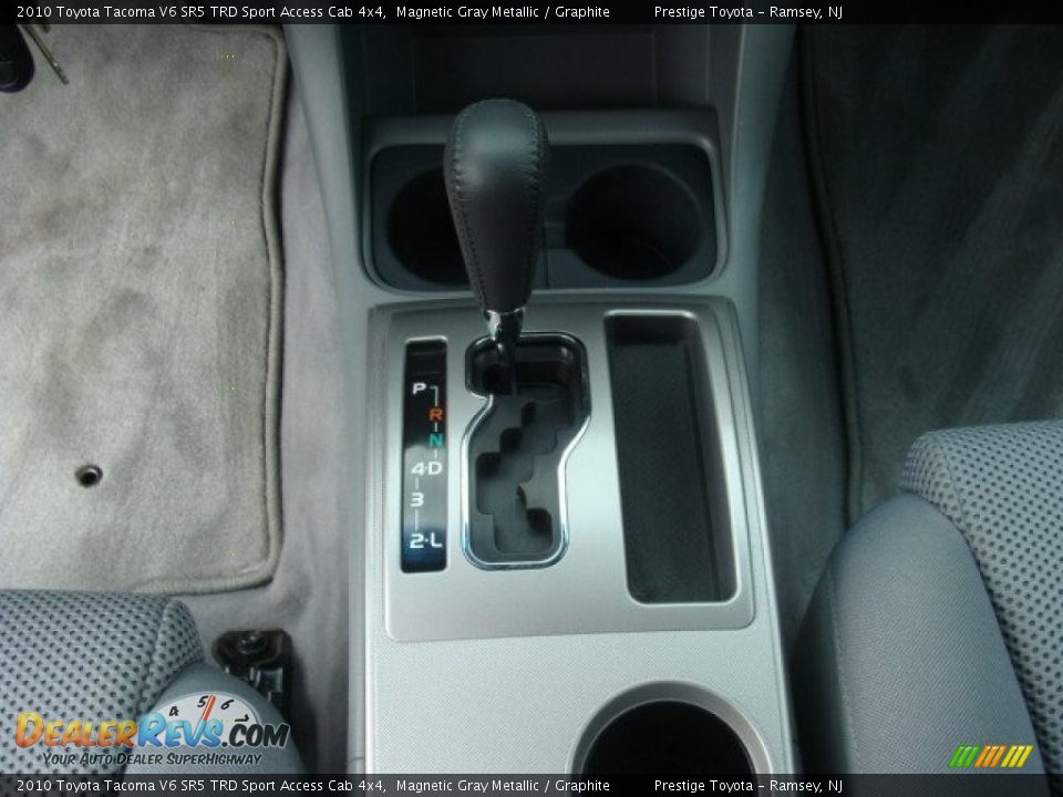 2010 Toyota Tacoma V6 SR5 TRD Sport Access Cab 4x4 Magnetic Gray Metallic / Graphite Photo #11