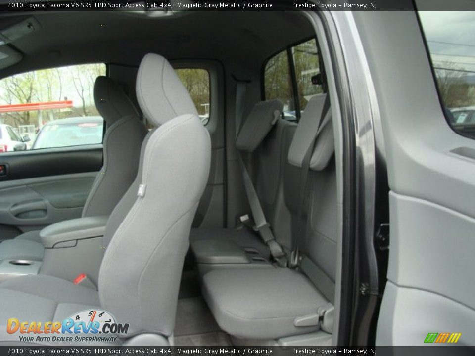 2010 Toyota Tacoma V6 SR5 TRD Sport Access Cab 4x4 Magnetic Gray Metallic / Graphite Photo #12