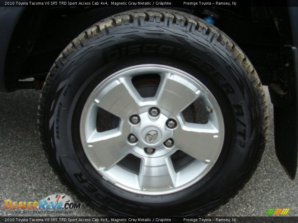 2010 Toyota Tacoma V6 SR5 TRD Sport Access Cab 4x4 Magnetic Gray Metallic / Graphite Photo #13