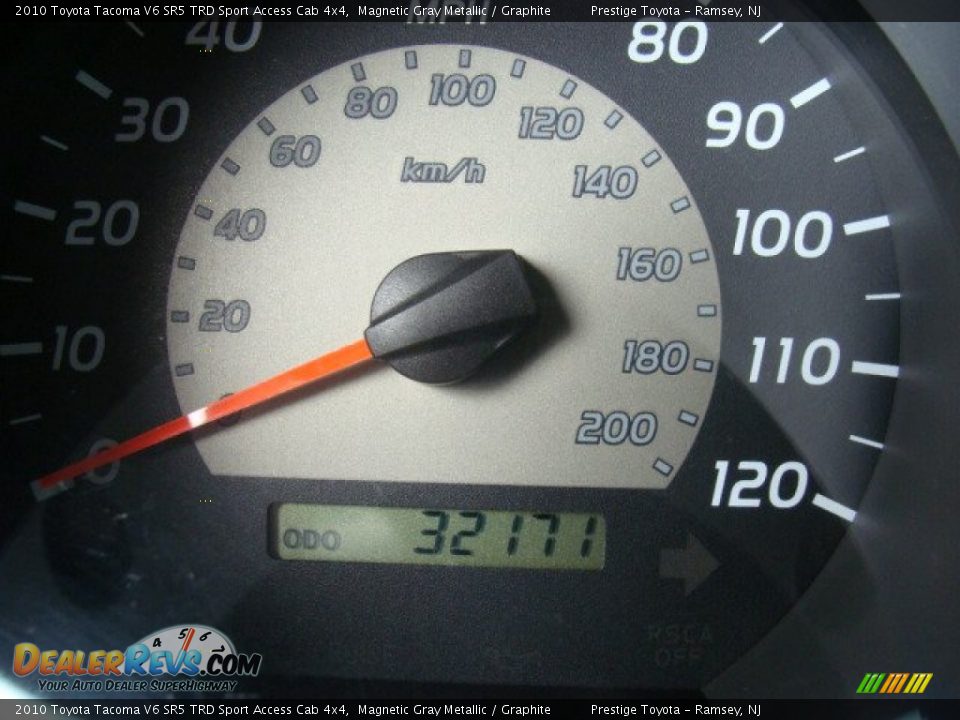 2010 Toyota Tacoma V6 SR5 TRD Sport Access Cab 4x4 Magnetic Gray Metallic / Graphite Photo #14