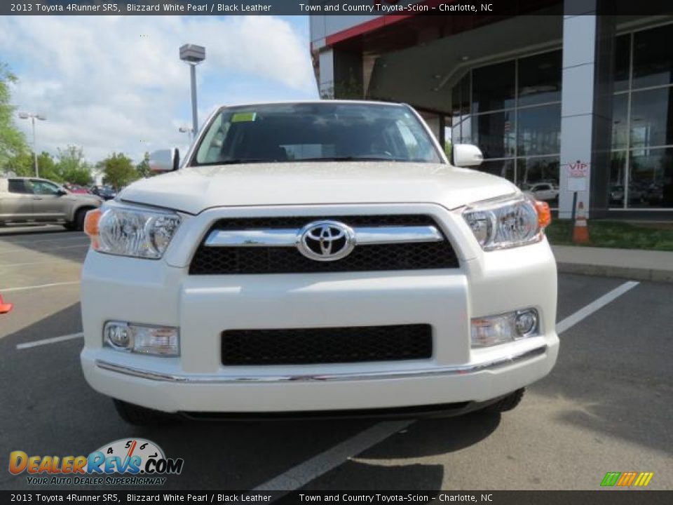 2013 Toyota 4Runner SR5 Blizzard White Pearl / Black Leather Photo #2
