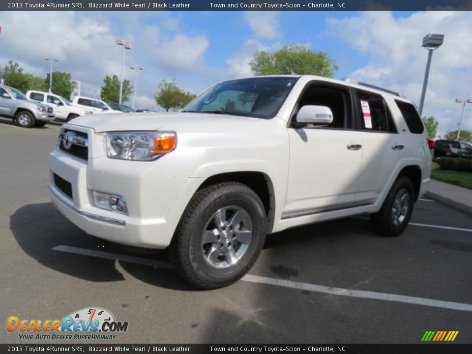 2013 Toyota 4Runner SR5 Blizzard White Pearl / Black Leather Photo #3