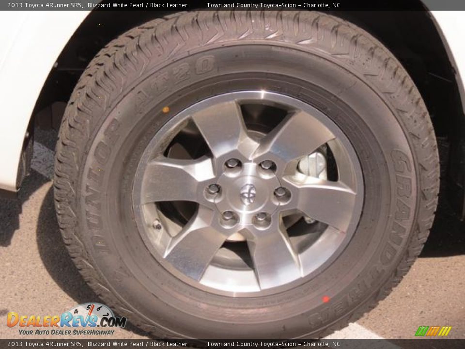 2013 Toyota 4Runner SR5 Blizzard White Pearl / Black Leather Photo #4