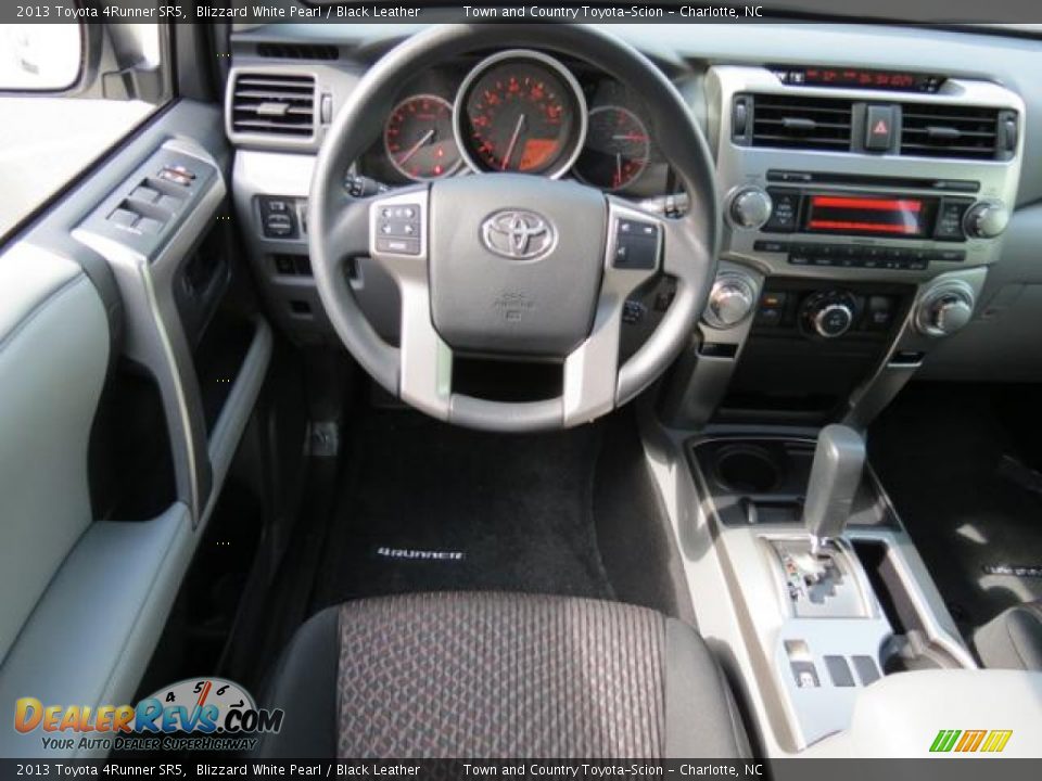 2013 Toyota 4Runner SR5 Blizzard White Pearl / Black Leather Photo #5
