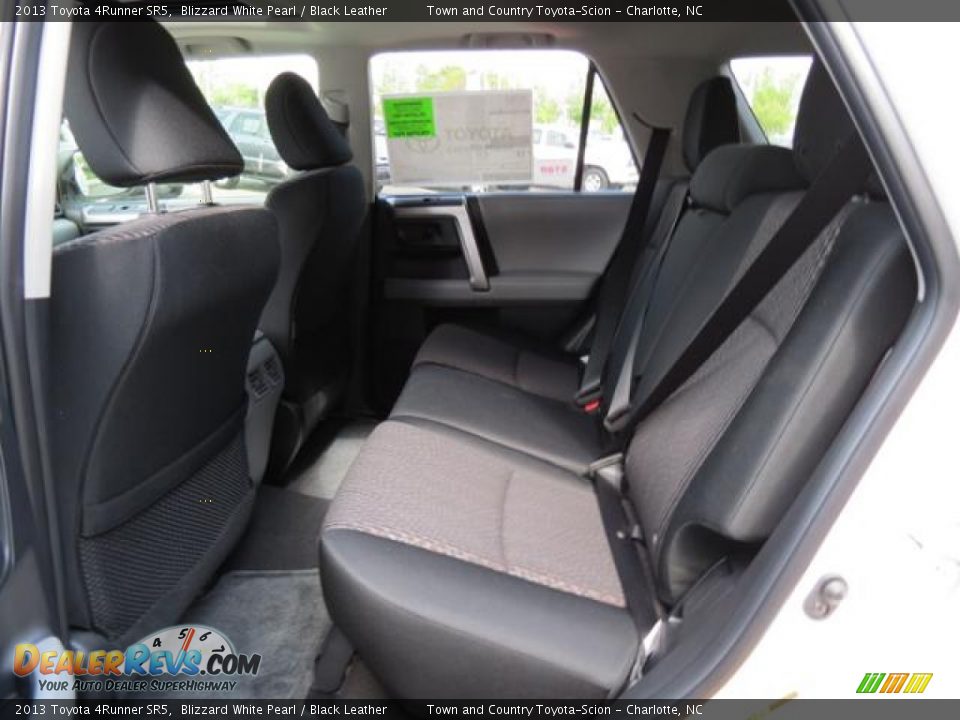 2013 Toyota 4Runner SR5 Blizzard White Pearl / Black Leather Photo #6