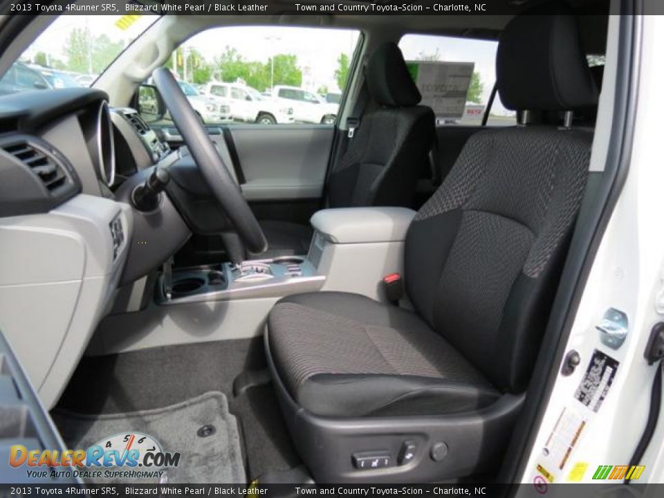 2013 Toyota 4Runner SR5 Blizzard White Pearl / Black Leather Photo #8