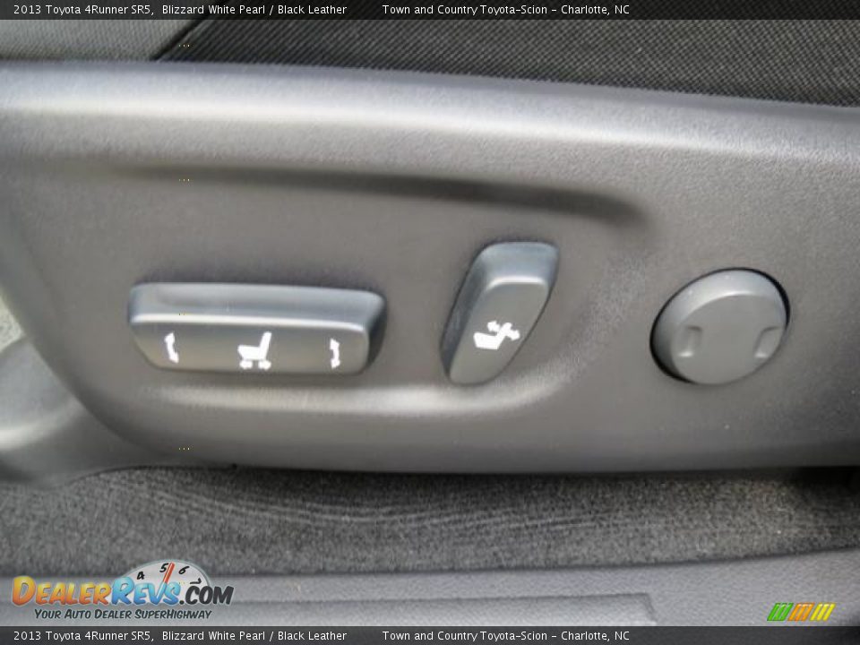 2013 Toyota 4Runner SR5 Blizzard White Pearl / Black Leather Photo #9