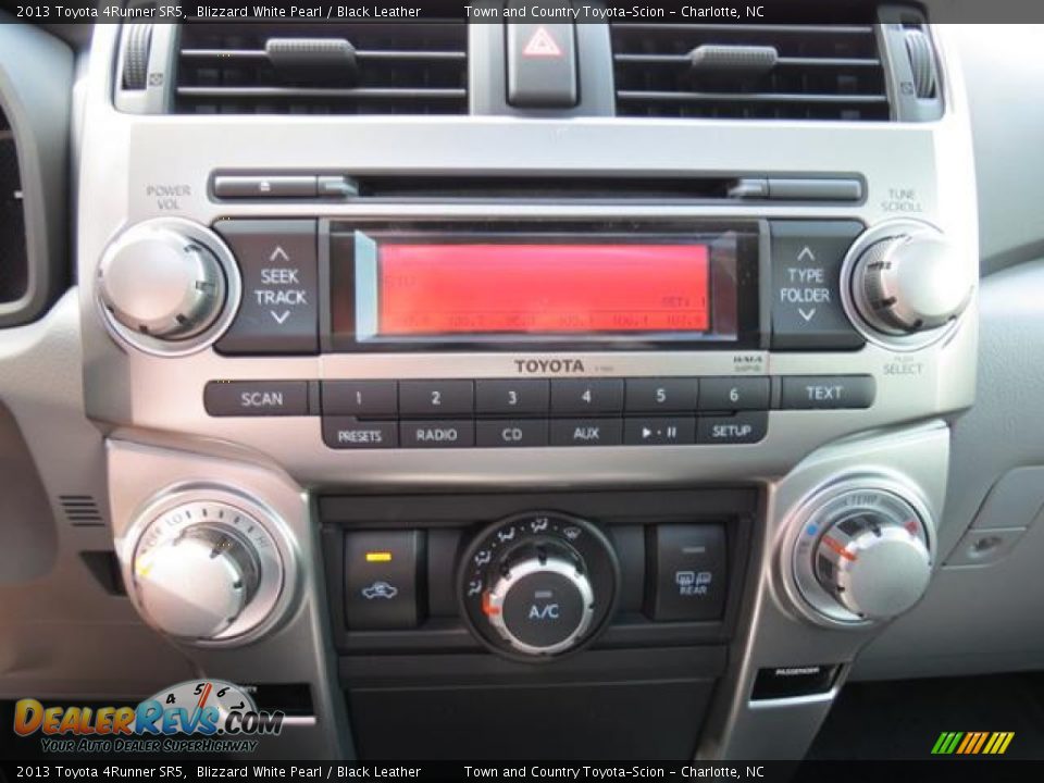 2013 Toyota 4Runner SR5 Blizzard White Pearl / Black Leather Photo #13