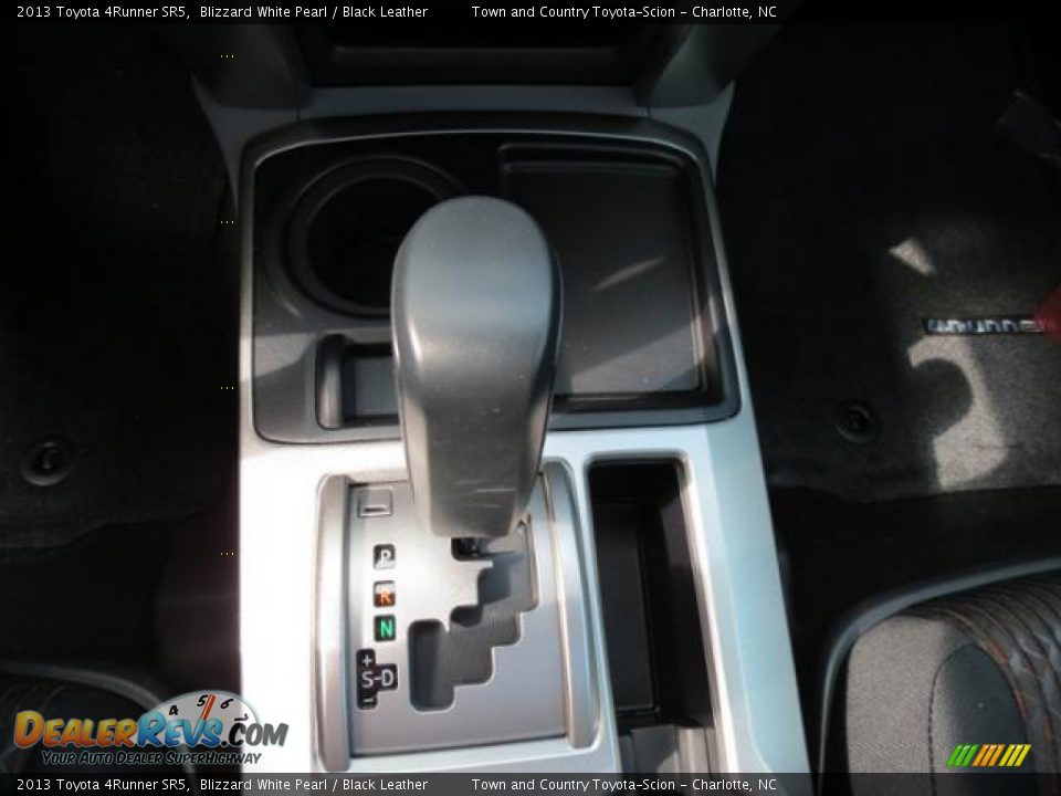 2013 Toyota 4Runner SR5 Blizzard White Pearl / Black Leather Photo #14