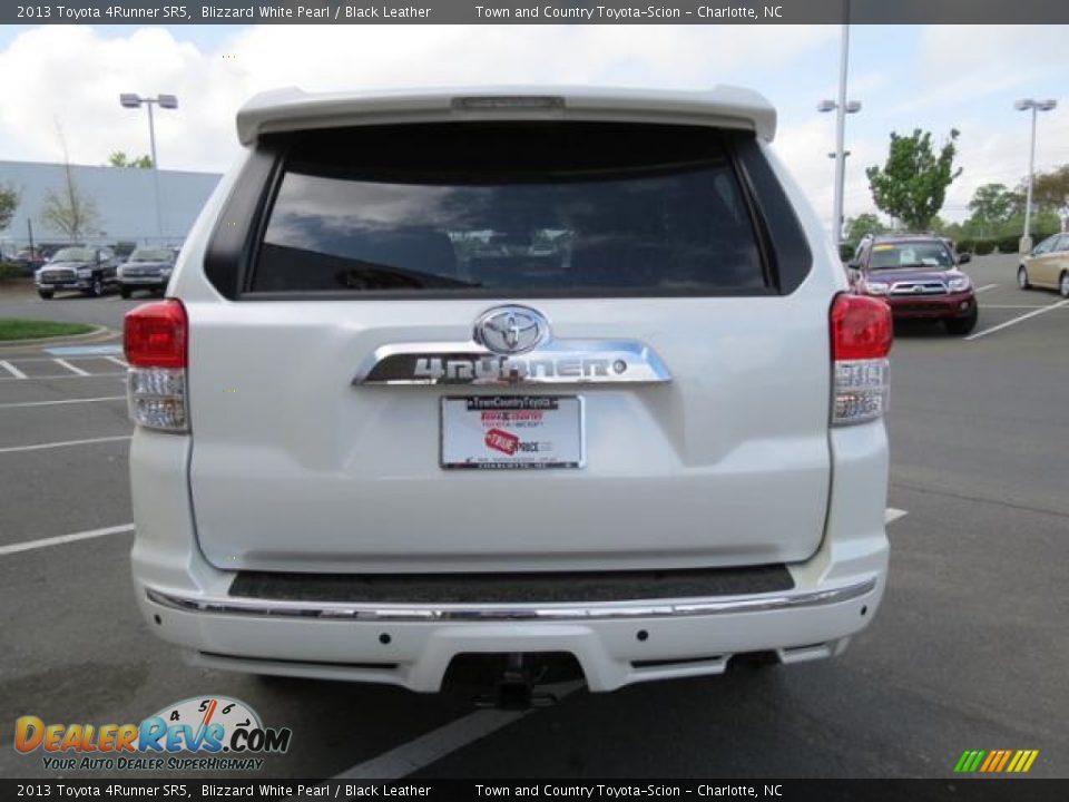 2013 Toyota 4Runner SR5 Blizzard White Pearl / Black Leather Photo #19