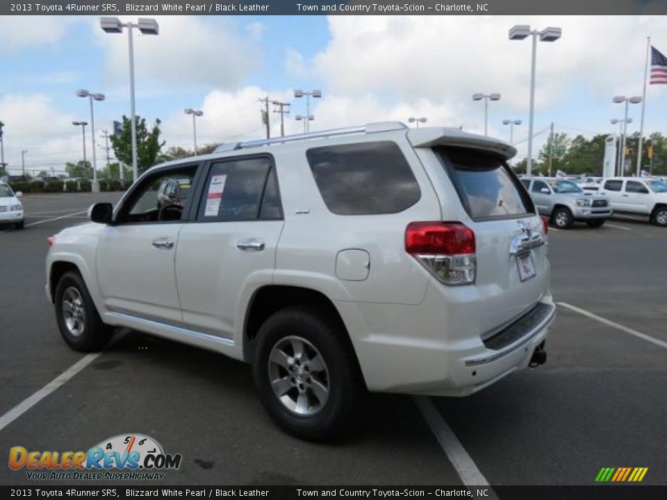 2013 Toyota 4Runner SR5 Blizzard White Pearl / Black Leather Photo #20