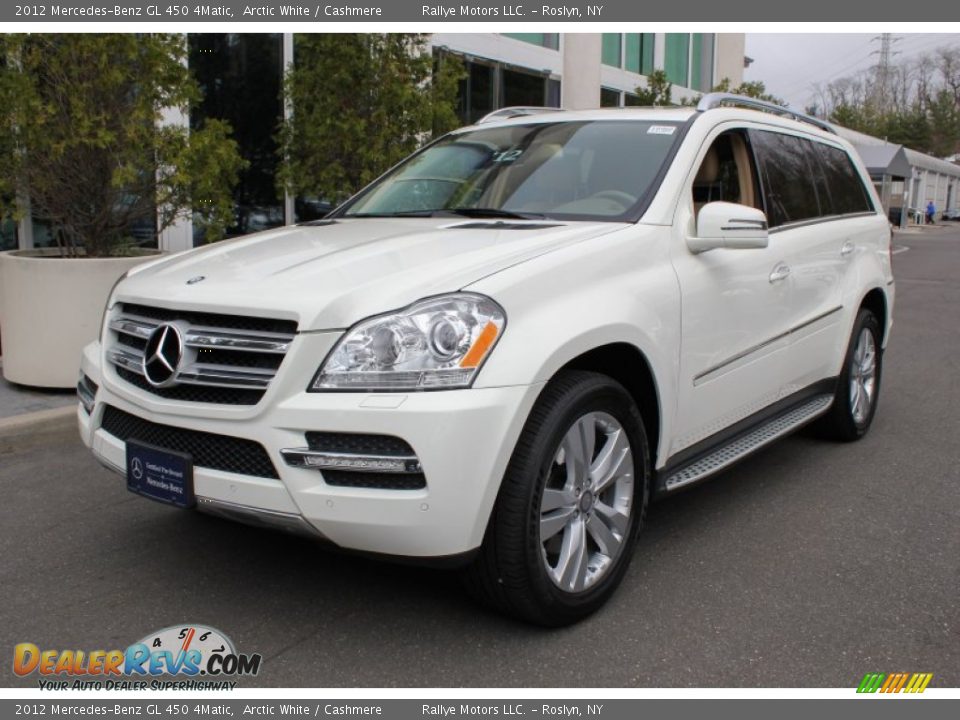 2012 Mercedes-Benz GL 450 4Matic Arctic White / Cashmere Photo #1