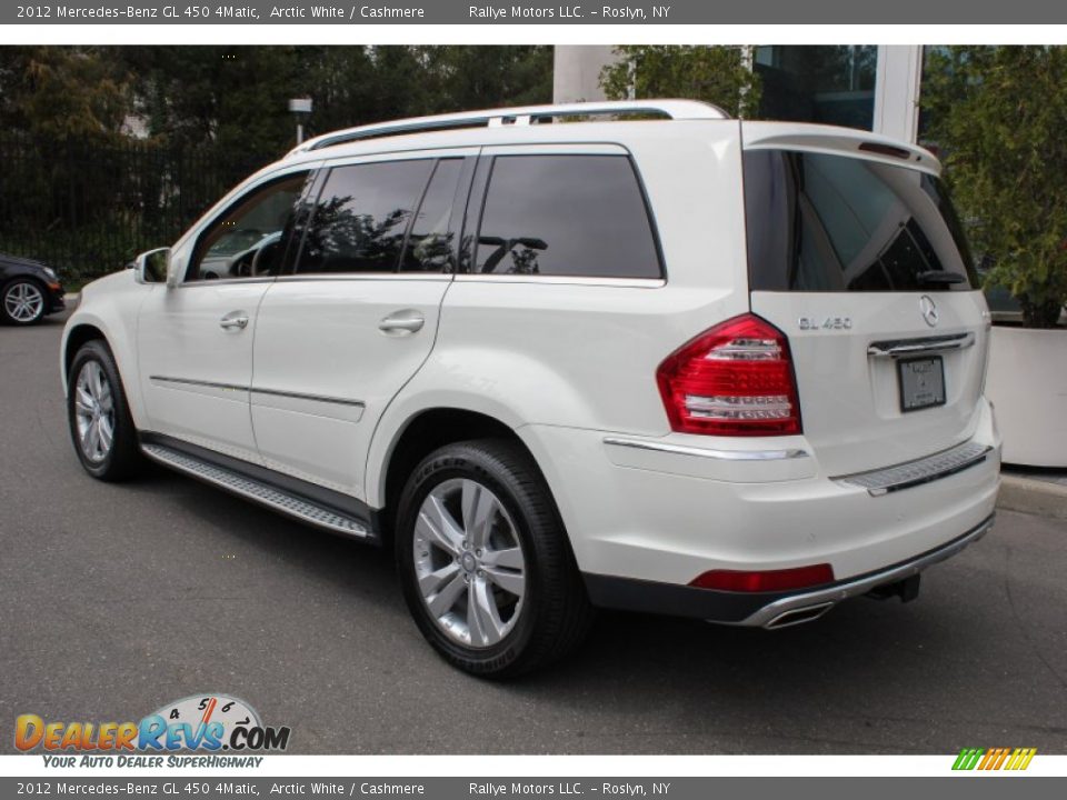 2012 Mercedes-Benz GL 450 4Matic Arctic White / Cashmere Photo #3