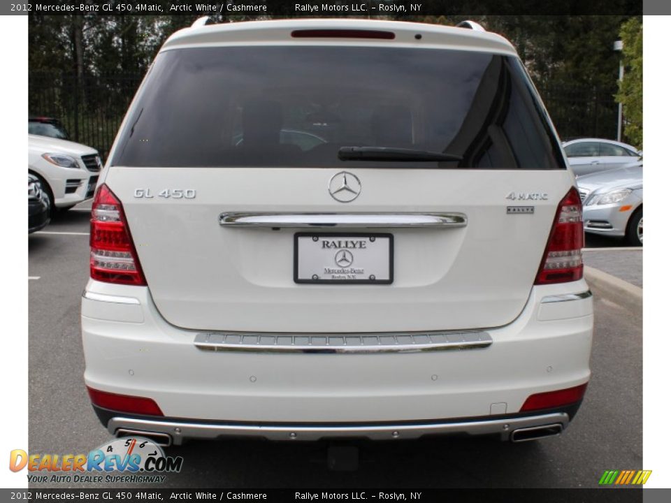 2012 Mercedes-Benz GL 450 4Matic Arctic White / Cashmere Photo #4