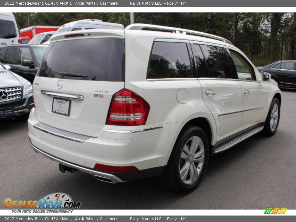 2012 Mercedes-Benz GL 450 4Matic Arctic White / Cashmere Photo #5