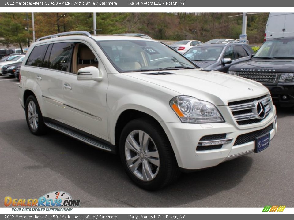 2012 Mercedes-Benz GL 450 4Matic Arctic White / Cashmere Photo #6