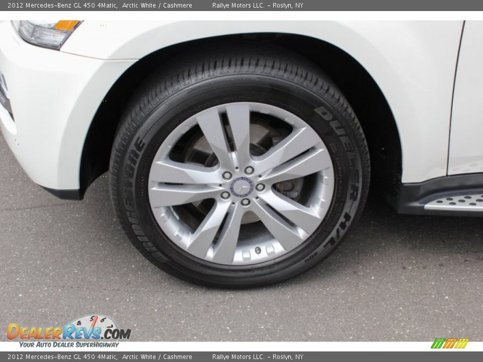 2012 Mercedes-Benz GL 450 4Matic Arctic White / Cashmere Photo #7
